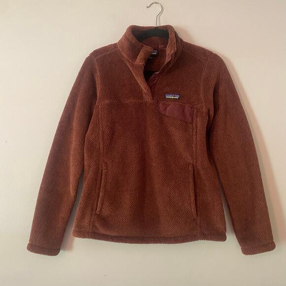 Patagonia Women's size Small Plum Purple Re-Tool Half-Snap Pullover Jacket - Picture 1 of 9